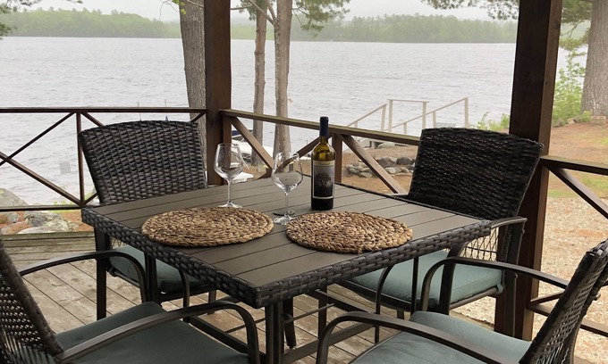 Eddington House | Maine Lakefront retreat on Chemo Pond. 1 hour to popular Acadia National Park.