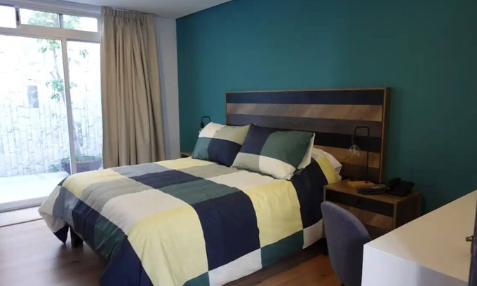 Puebla Apartment | Maison lapinou - CUARTO VERDE