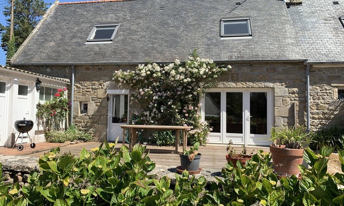 Pleumeur-Bodou Cottage | . Maison de pêcheur rénovée 100m De La Plage, Tout Confort, Calme
