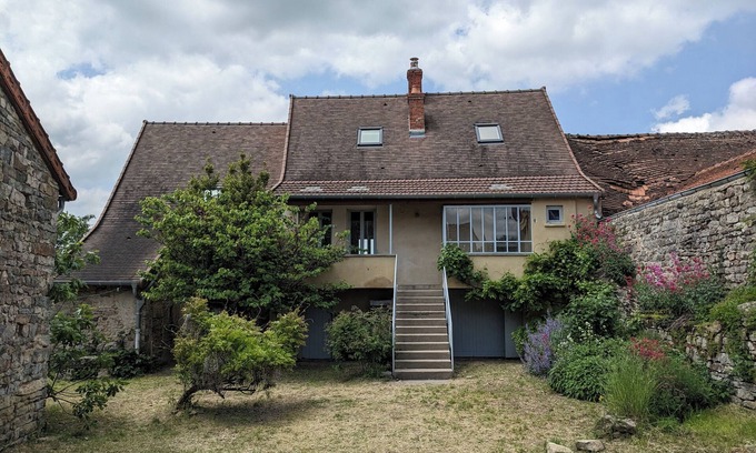Saint-Maurice-des-Champs House | "Maison des Vignes" - Character House for 8 in quiet village