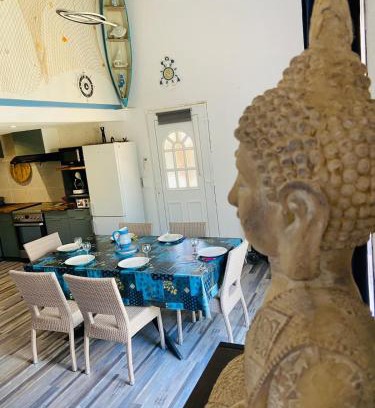 Sainte-Marie-Plage Villa | Maison à 350 m de la plage animaux bienvenus