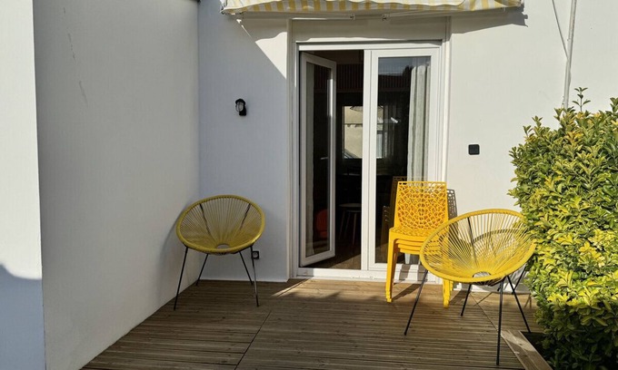 Bleriot-Plage House | Maison 2 Chambres, Jardin Proche Plage & Centre Ville