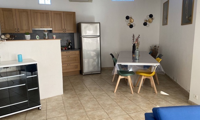 Torreilles-Plage House | Maison Accès Direct à la Plage au Village des Sables,animaux Acceptés