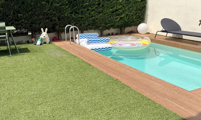 Lattes House | Maison Avec Piscine Entre Plage et Ville Dans Quartier Calme