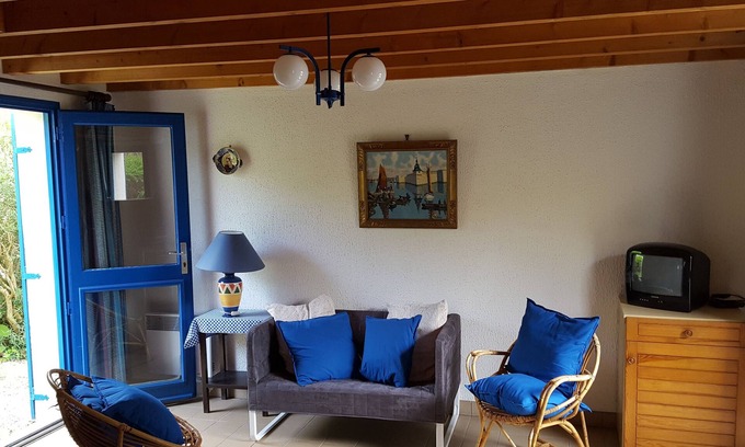Port-Manech House | Maison Bleue - Finistère Sud - 4 people close to the beach and the port