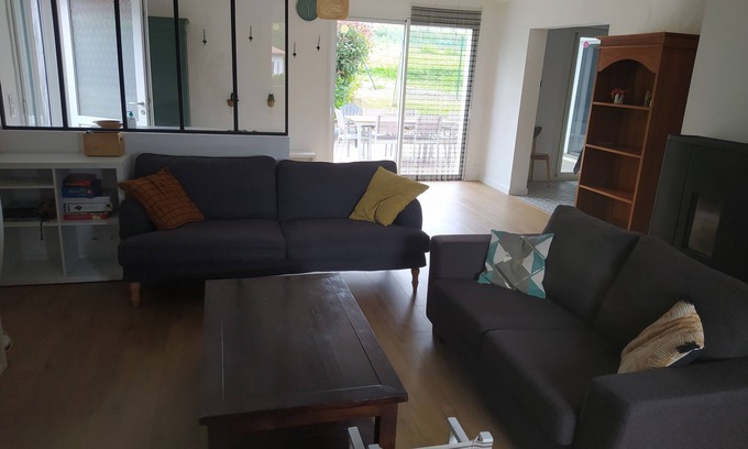 Urrugne House | Maison Côte Basque /3 Chambres /Grande Terrasse et Jardin /Idéal Pour Famille