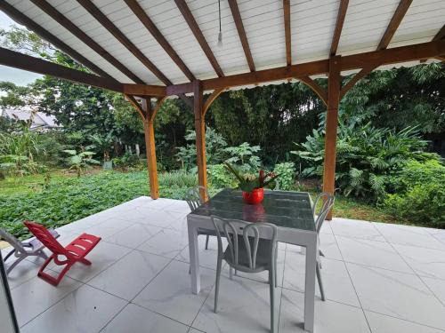 Lamentin House | Maison cosy à Lamentin, 20m², climatisation