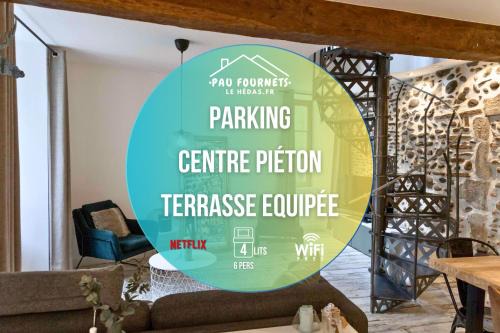 Centre Ville Villa | Maison dans le centre historique pour 6 personnes avec terrasse et parking