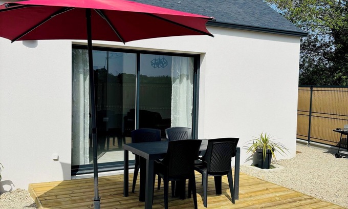 Belz House | Maison de Vacances Centre Belz