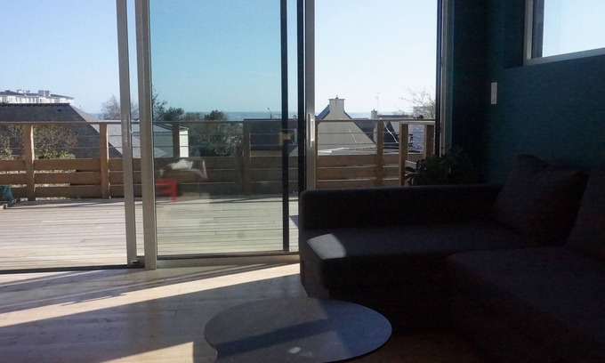 Rive Droite House | Maison de Ville, Grand Jardin, vue Rade de Brest