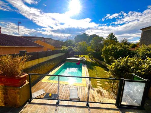 Aigues-Vives Villa | Maison des Mûriers, 150 m2, Piscine privée, Clim