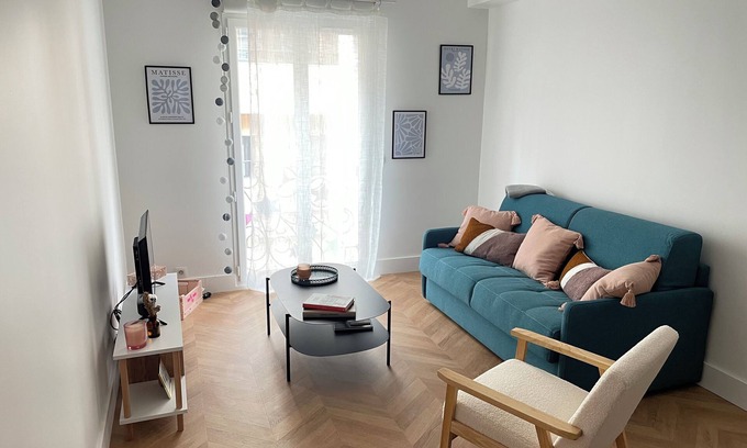 Charenton-le-Pont Apartment | Maison Eydel - 2P - cocoon for 2/4 travellers
