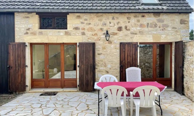 Saint-Martial-de-Nabirat Ski Chalet | Maison de campagne pour 4 proche de Sarlat
