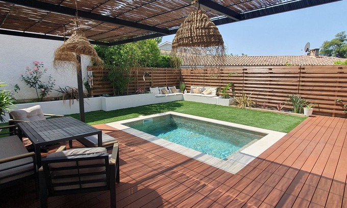 Les Pennes-Mirabeau House | Maison Individuelle de Plain-pied Avec Piscine au Cœur de la Provence