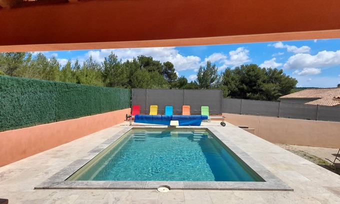 Santa Cruz House | Maison Individuelle Dans la Garrigue à 5 Minutes de Nîmes