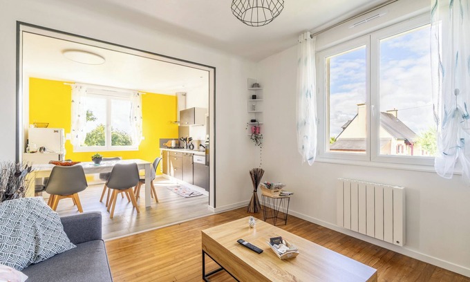 Glenac House | Maison Ker Morin with Large Garden and Wi-Fi