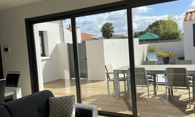 Perigny House | Maison Liséna - Repos et Tranquillité - Proche mer 6 Voyageurs 3 Chambres 2 SDB