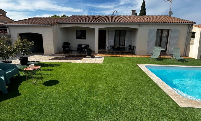 Bouillargues House | Maison Paisible à 8 Minutes de Nimes🙏