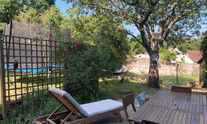 Crecy-en-Brie House | Maison Proche Disneyland Avec Jardin Idéal Pour les Familles 9 Personnes
