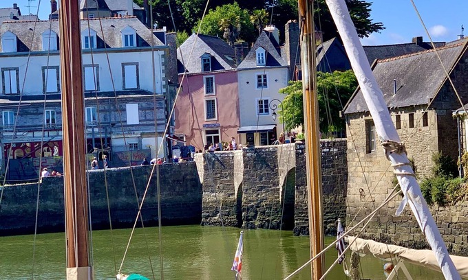Auray House | Maison Triplex Avec Jardin et vue sur le Port de Saint-goustan