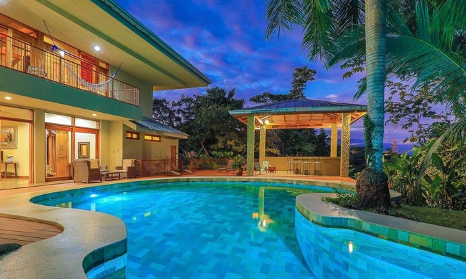Valle Pura Vida House | Majestic Mountain and Ocean Views with Wonderful Wildlife-The Rainforest Estate