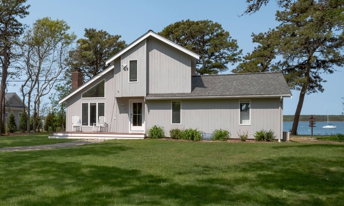 Seconsett Island House | Make memories at this unique family friendly beach-front home in Mashpee