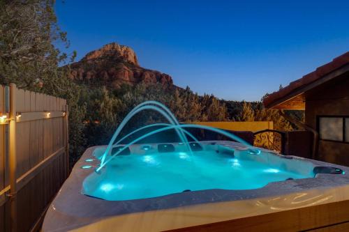 Sedona House | Mammoth Rock Splendor Family Home-Close to town, Huge Spa & Game Room