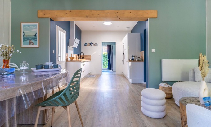 Cazaux House | Mamy Blue - Maison proche Lac de Cazaux
