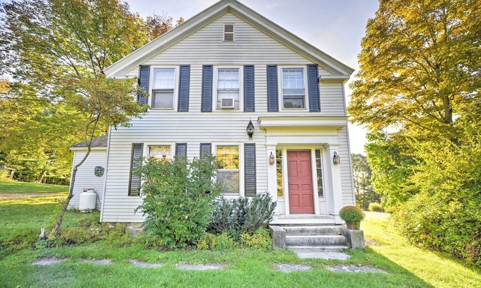 Manchester Center House | Manchester Center Home w/Green Mtn Views!