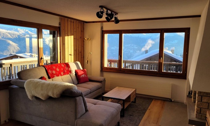 Randogne Apartment | Mandarin B 19 by Interhome