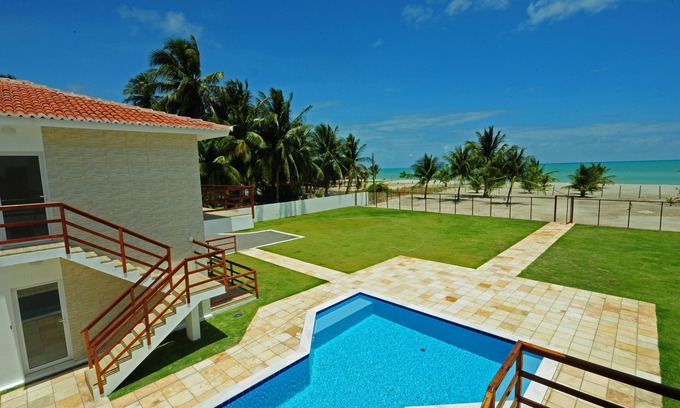 Pilar Apartment | Manga Verde Beach 04: Pool and Beach view H