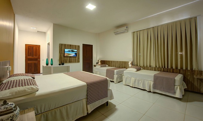 Porto das Dunas House | MANSION SEA VIEW - 8 Suites AR/TV/CamaBox/Hot Water-BEACH PARK
