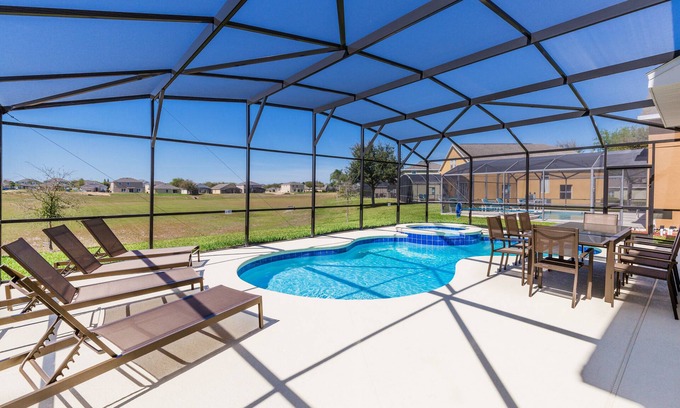 Marbella House | ⛱ Marbella Resort - Disney Area - Extended Pool Deck & SPA - Games Room ☀