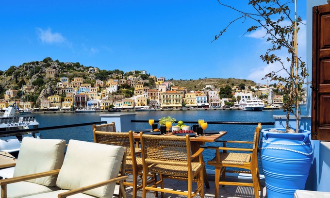 Symi House | Marias Sea House With Balcony
