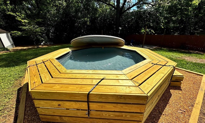 Marietta House | Marietta Square Suites - Suite1 - Pool & Fire Pit!