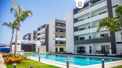 Villa Marina Apartment | Marina Cerritos Loft Wave Pool and Amenities