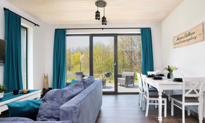 Zarnowiec Apartment | Marina Domek Szmaragdowy, 2 Bedrooms, Terrace