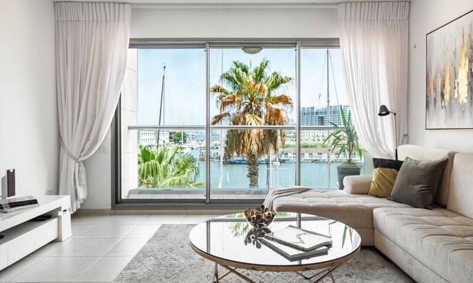 Herzliya Pituach Apartment | Marina Waterfront Haven by Sea N' Rent