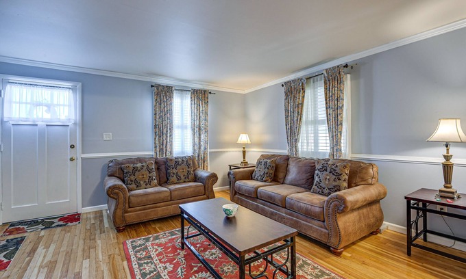 Rossville House | Maryland Abode w/Patio: Near Baltimore Harbor