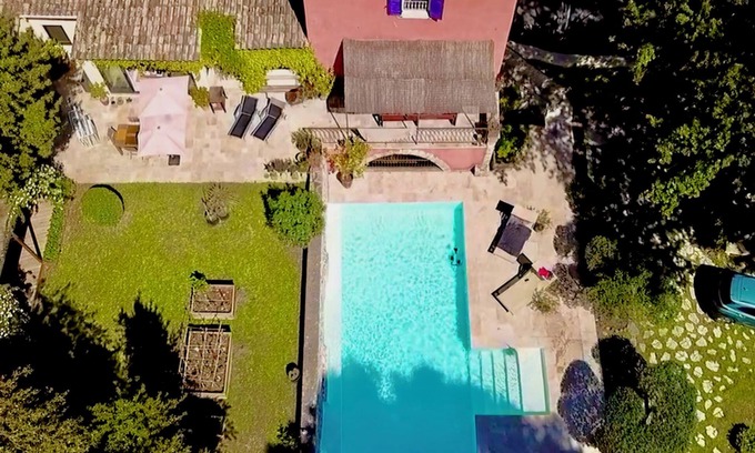 Vallabrix Other | Mas de 1830 Proche Uzès Magnifique Piscine 13mx5m et Jardin Dans Parc du Chateau
