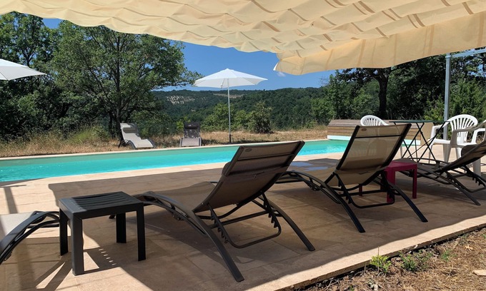 Revest-des-Brousses House | Mas de Provence, swimming pool, open sky, nature, 350 m2, 110 private hectares!