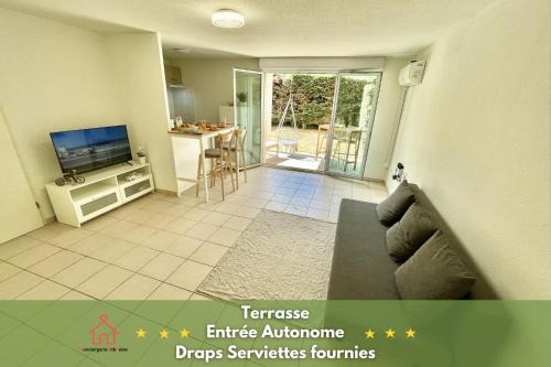 Saint-Simon Apartment | " Mas St Simon " Terrasse - Piscine - Clim