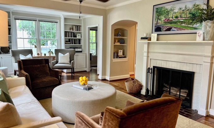 Forest Hills House | MASTERS - Designer's Home in Forest Hills, 7 Minutes to Front Gates