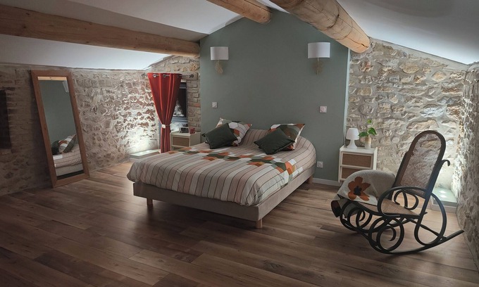 Bagard Apartment | Mazet Entièrement Rénové Avec SPA Privatif au Pied des Cévennes