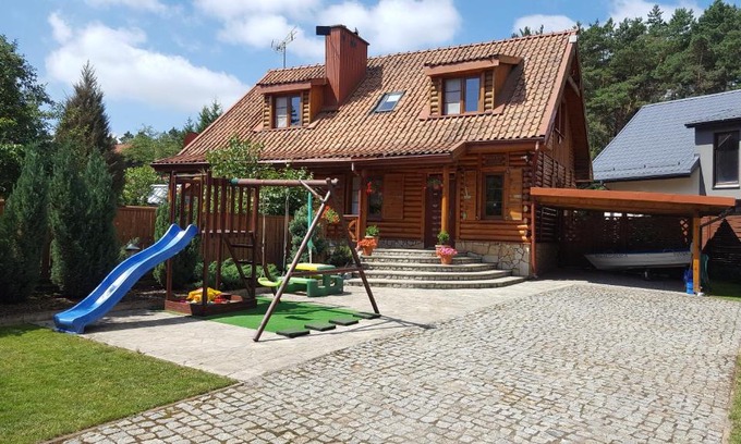 Sikory Juskie Cabin | Mazury Drewniany Dom Malkinie k/Ełku