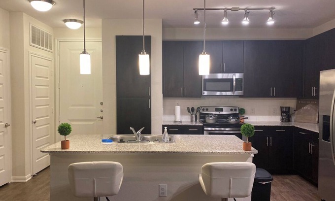 Central Southwest Apartment | Med Center Luxury 2br Apt