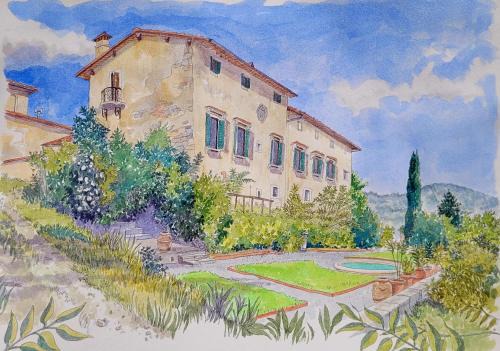 Florence Villa | Medici Villa with Gardens 7 min from Florence
