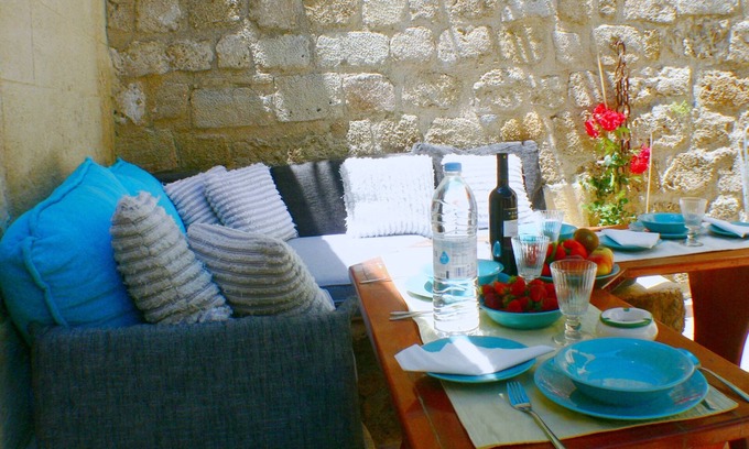 Rhodes Old Town House | Medieval City house, garden-bbq & Terrace, free Wi-fi,all in walking distance