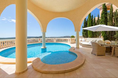 Ses Rotes Velles Villa | Meerblick Villa "Buena Vista" in Santa Ponsa, Mallorca