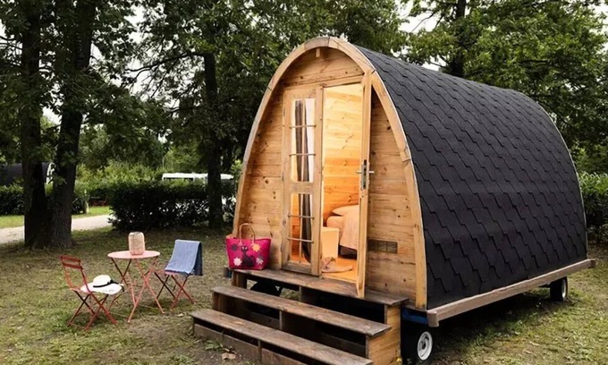 Bagneaux-sur-Loing Cabin | Mein Pod-Wohnwagen 1 Zimmer 3 Personen